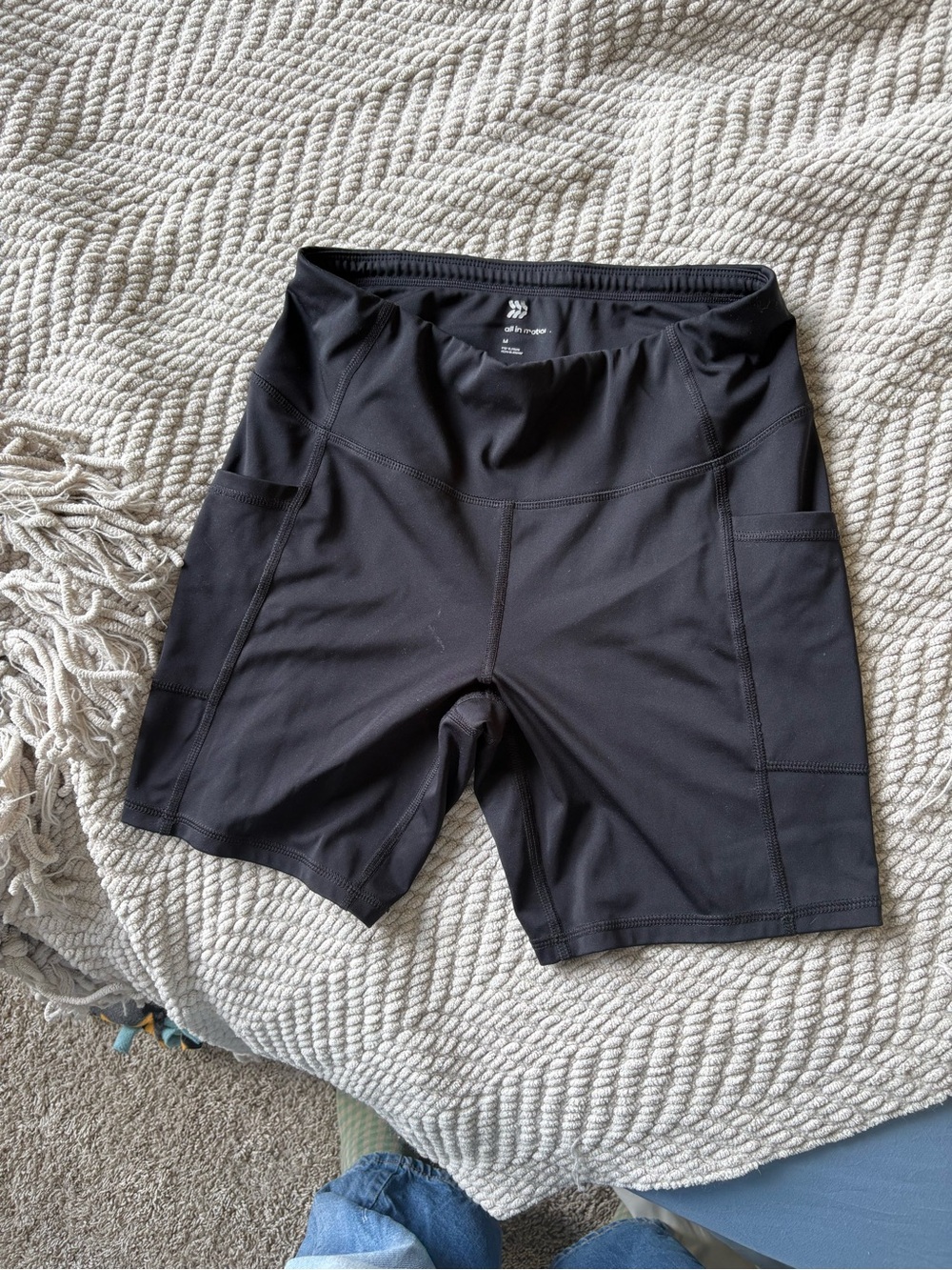 all in motion Black Women's Bike Shorts